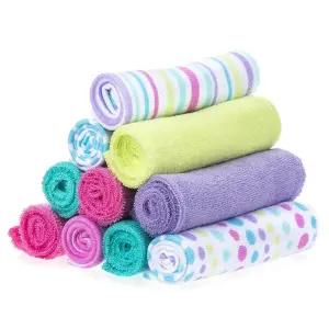 신생아용 스파실크 행주 물티슈 세트 부드러운 테리 10팩 아쿠아 버블 (010-1201)