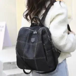 [신상오픈런]인조가죽 투웨이 사각가방 끈조절 숄더백 여성백팩 (30273622)