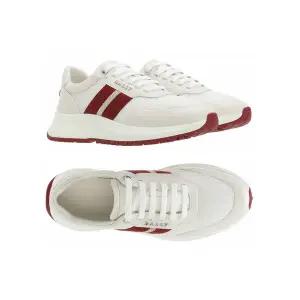 [발리] 24SS DARYN-T 스트라이프 스니커즈 화이트 6300206