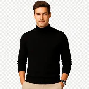 리부 LYVOO 목폴라 목티 반목티 목폴라티 폴라티 니트티셔츠 회색니트 반폴라 목폴라니트 블랙