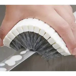 ( )휘어지는 솔 욕실 바닥 화장실 틈새 브러쉬