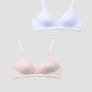 심플라인 에어로쿨 A컵 노와이어 몰드 여성 브라