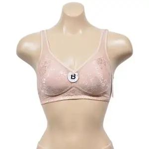(폭스)플라워자수 망사레이스 조끼형 B컵 브라