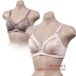 노와이어 풀컵 레이온 노몰드 브라