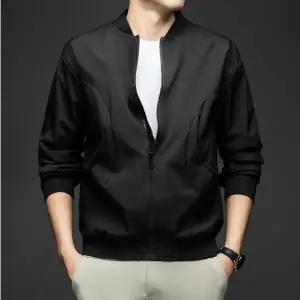 봄 가을 간절기 남자가을바람막이 무지바람막이 항공자켓 블루종 가벼운 무지