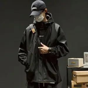 남성바람막이 루즈핏자켓 루즈핏 생활방수 남성 바람막이자켓 윈드러너 점퍼