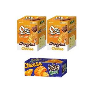 오리온 오뜨 기획세트(쇼콜라12p+치즈12p), 2개 + 촉촉한 황치즈칩 8P, 1개