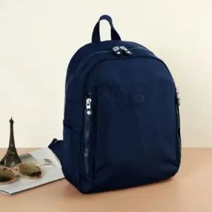 ( )여성 단체 여행 캐주얼 가방 배낭 백팩 네이비 수납