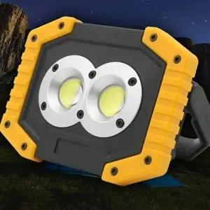 ( )LED 램프 캠핑 작업 라이트 USB 충전 써치라이트