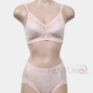 [라일리여성언더웨어] Rly 인견 노몰드 브라팬티세트 여름용 세트 편한 인견