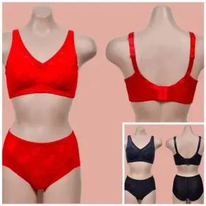 [라일리여성언더웨어] Rly 햄라인 팬티세트 B컵) 여름브라자 메쉬브라 편한