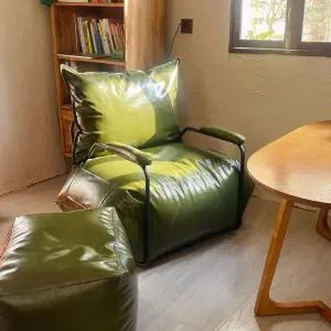 가죽 소파 의자 소파의자 디자인 카페 로비 거실 쇼파