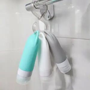 [알티피아]실리콘 고리 공병 고리형 수영장 샴푸 통 세트 휴대용 용기 수영