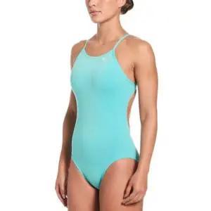 나이키 NIKE 나이키스윔 나이키스윔여성 수영복 앤서 솔리드 미들 컷아웃 NESSG001-468 367130