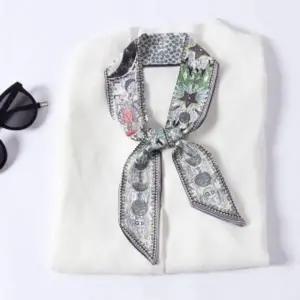 ( )양면 스카프 달 봄스카프 여름스카프 실크스카프 끈스카프 머플러 미니스카프 여름스카프 봄스카프