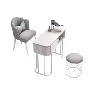 네일 시술대 네일샵 가구 매니큐어 테이블 매장 네일테이블