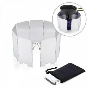 ( )접이식 야외 버너 바람막이 휴대용 버너 스토브 바람막이 캠핑