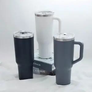 리예 1.12L 대용량 텀블러 빨대 손잡이 텀블러