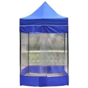 임시 대기실 투명 방한부스 간이 초소 창고 경비 발렛