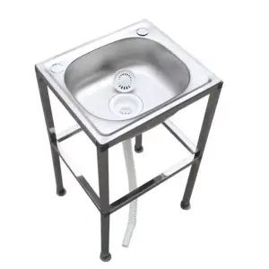 스테인레스 소형 싱크대 사무실 미니 개수대 씽크대 카페 탕비실