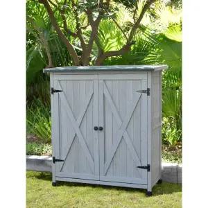 야외 이동식 조립식 창고 보관 캐비닛 농장 마당 보관함