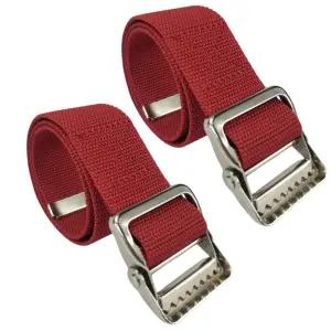 유디아그조 드라이월 스틸트 다리 밴드 스트랩 2PCS 유니버설 교체 부품 - 건식 벽체용 퀵 릴리스 버클이