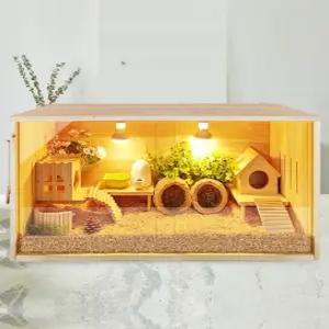 육추기 하우스 케이지 앵무새 메추리 온도조절 가정용 놀이터 닭장 스카이라이트