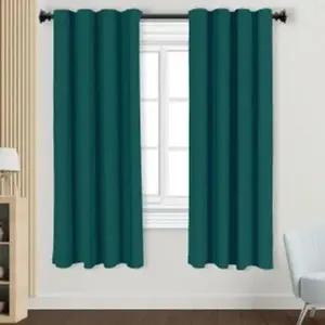 [하프클럽/셀러허브]데이나잇 암막커튼 2장세트 작은 창문 가림막 그린