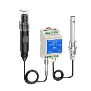 ph ec 수질 센서 지하수 전도 측정기 염도 수영장 전극 플라스틱 염분