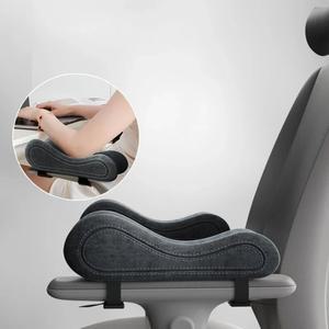 라텍스 메모리 코튼 의자 팔걸이 패드 압력 팔꿈치 팔뚝 릴리프 쿠션 컴퓨터