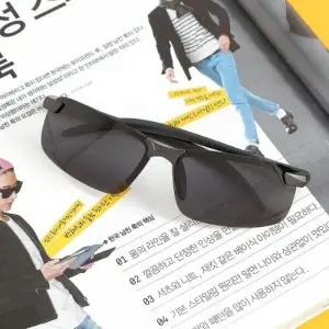 ( )편광 스포츠 선글라스(챠콜) 초경량 스포글라스