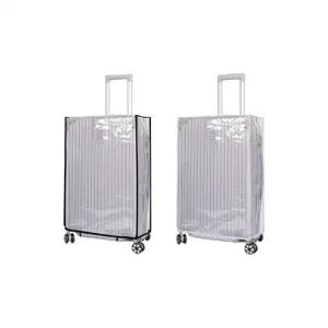( )캐리어 방수 보호 투명 커버 케이스 20in 오염방지 여행 스크래치 덮개 찍힘
