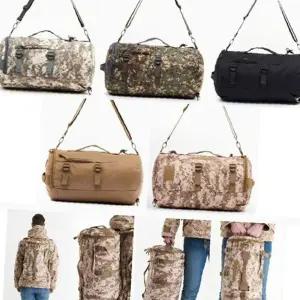 (색상 사막픽셀)남성 메신저백 35L 대용량 보스턴백 여행용 더플백 운동 가방