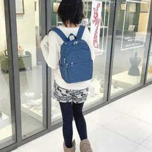 가벼운 여성 데일리 캐주얼 패턴 백팩 여행용가방