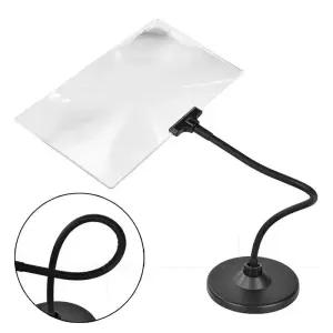 독서용 대형 확대경 탁상용 독서대 미용 돋보기 스탠드형