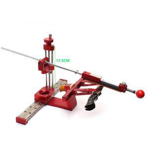1세트 나이프 샤프닝 프레임 전문 고정 앵글 숫돌 그라인더 도구 (레일 포함)