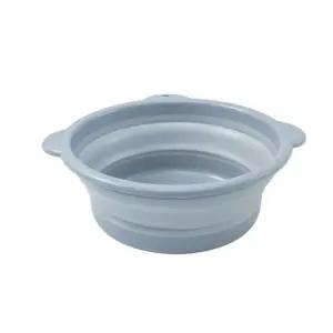 다라이 접이식 목욕탕 설거지통 플라스틱대야 세수대야 중형 플라스틱 인기 물바가지 손잡이 욕실용품 기획