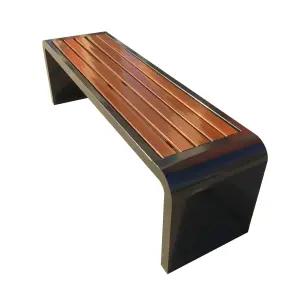 야외 벤치 관공서용 테라스 긴의자 펜션용