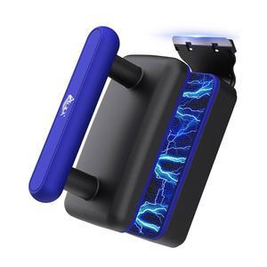 AQQ자성 수족관 어항 유리 클리너, 이중 블레이드 조류 스크레이퍼 클리너 스크러버, 양면 플로팅 자석 브러시 0.2-0.4인치 두꺼운 수조(M)