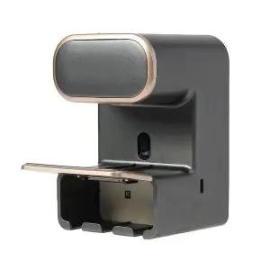 [하프클럽/오티마트]자동센서 치약 디스펜서 겸 UVC 칫솔 블랙