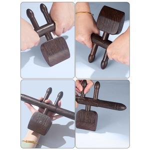 괄사 파워트리 주걱 한손 나무 안마기 마사지기 림프 우드 다크우드 림프순환