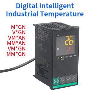 RH400 PID 디지털 지능형 산업용 온도 컨트롤러 220V 조절기 SSR 릴레이 출력(릴레이 출력) FK02