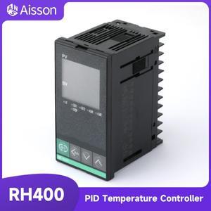 RH400 PID 디지털 지능형 산업용 온도 컨트롤러 220V 조절기 SSR 릴레이 출력
