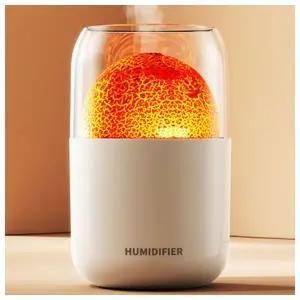 [웰스온] 볼케이노 USB 무드등 가습기 V3 (250ml) (화이트)