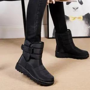 [신상오픈런]털부츠 겨울 방한 빅사이즈 왕발 패딩운동화 끈없는신발 (29740083)