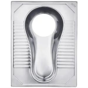 재래식 변기 푸세식 화장실 공중 야외 곡선형 간이