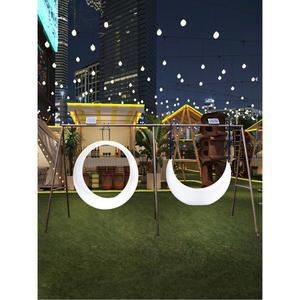 조명 그네 호텔 관광지 조경 무드등 풀빌라 행잉 홀더 A라인 원형달 흔들의자 정원벤치