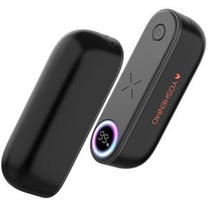 핸드 워머 충전식 2팩, LED 디스플레이 포함 6000mAh 마그네틱 전기 워머, 맥스 140 , 16시간 지속력, 골프 액세서리, 캠핑 필수품, 남성, 여성, 캠핑, 사냥을 위한 선물