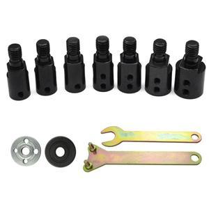 M10 드릴 액세서리 커플러 모터 샤프트 어댑터, 연삭 연마 연결 로드 슬리브 톱날 5mm, 10mm, 14mm