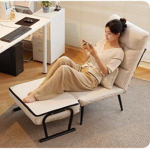 침대의자 접이식 안락의자 레저 사무실 의자 안락 1인용 휴식용베드체어 기숙사 여행